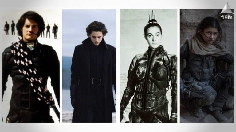 Lead cast of dune then and now