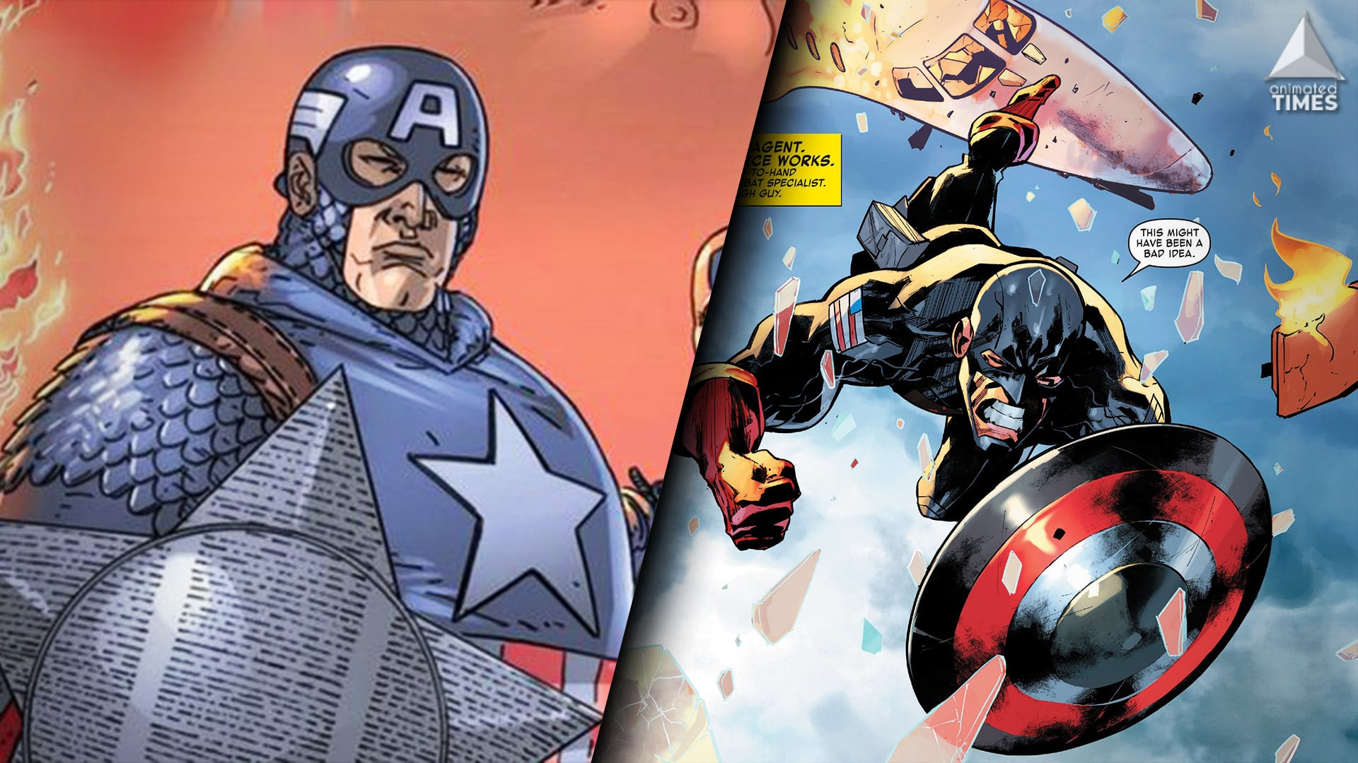 US Agent The Fanatic Captain America's Greatest Costumes