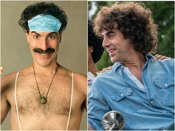 10 Best Movies of Sacha Baron Cohen According To Rotten Tomatoes