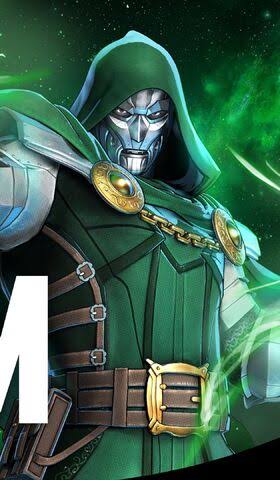 Dr.Doom in his green attire