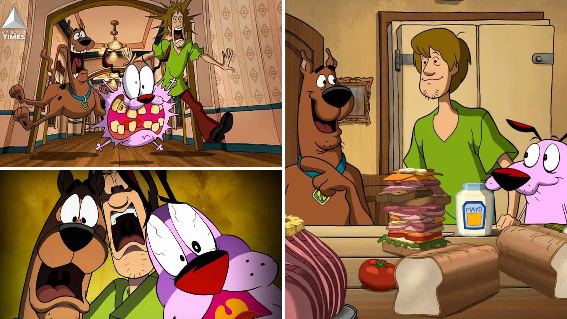 Scooby- Doo and Courage The Cowardly Dog Finally Have A Crossover ! -  Animated Times
