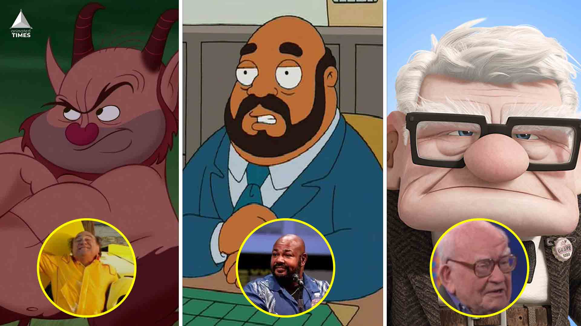 These 7 Cartoon Characters Looks Exactly The Same As Their Voice Actors -  Animated Times