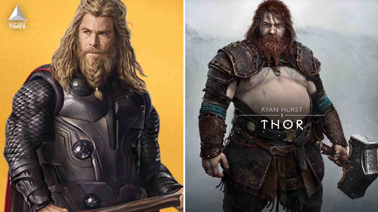 Fans Love God Of War's Thor Over MCU's Chris' Thor