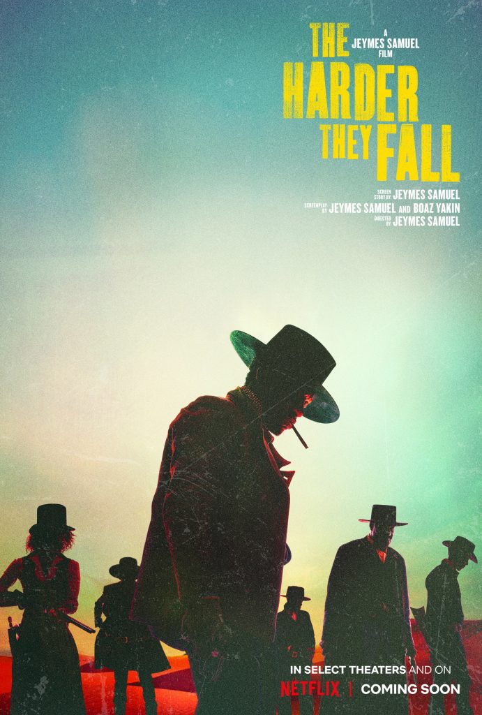 Official Poster for The Harder They Fall on Netflix 