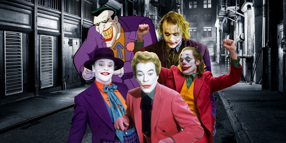 Jokers over the years