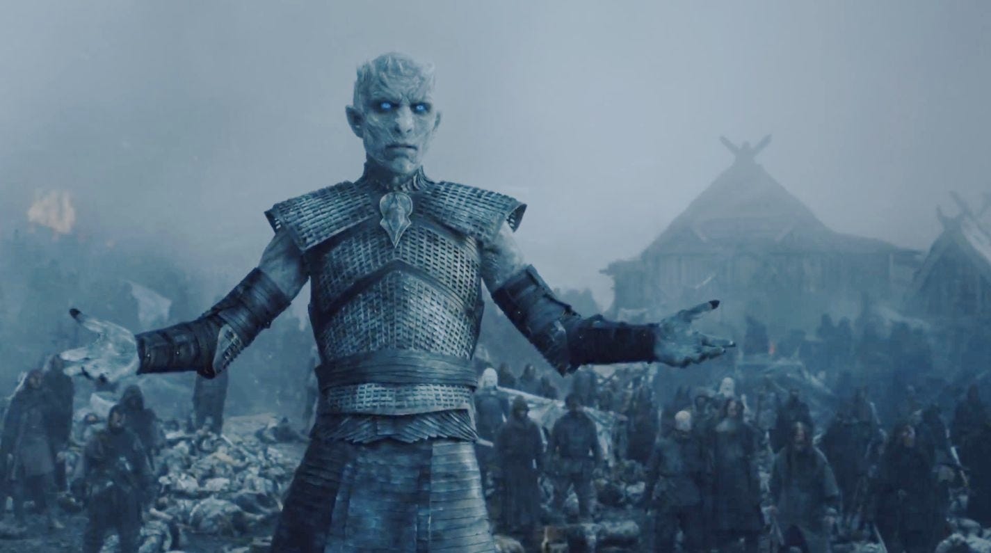 Why White Walkers Weren't Game of Thrones' End Villain, According to LOTR -  Animated Times