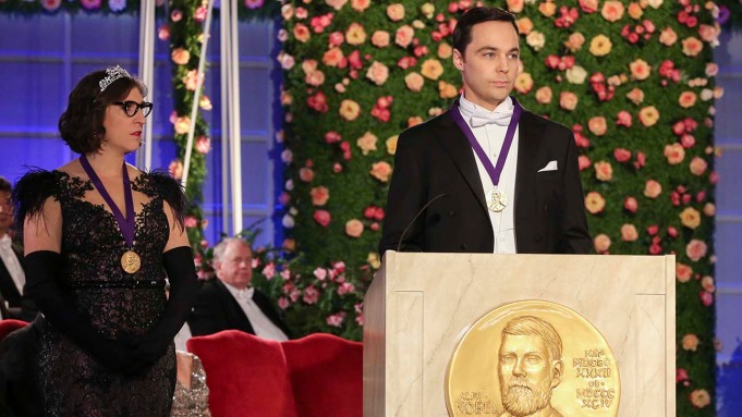 Sheldon And Amy Win Nobel Prize
