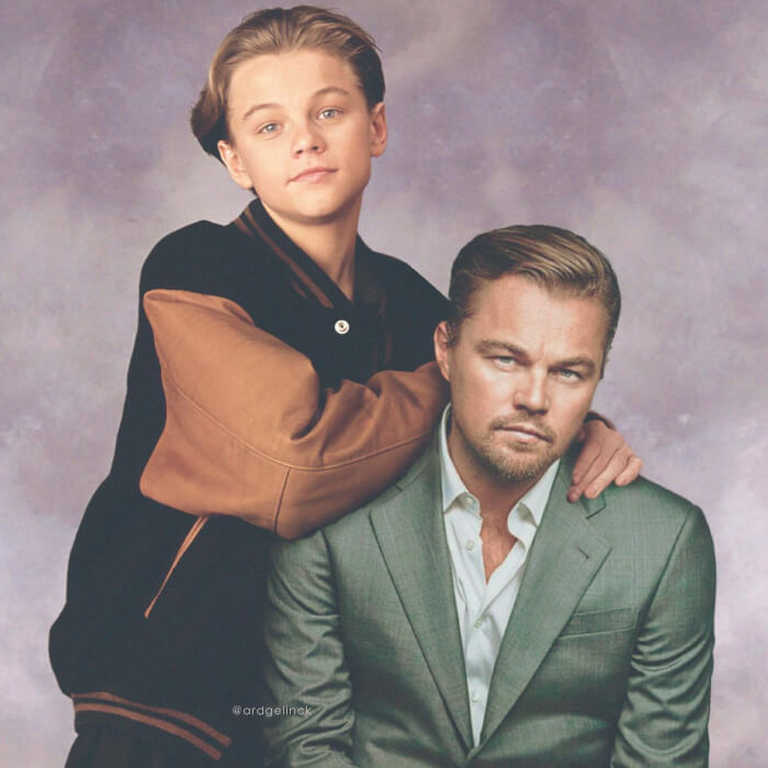 Young Leo had a vibe.. oh wait, he still does!