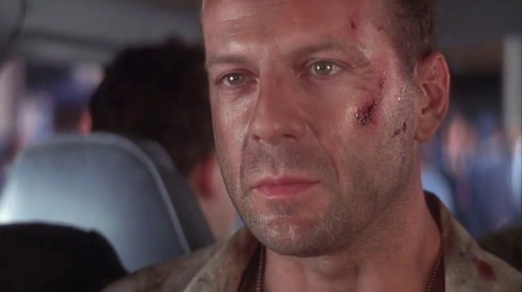 Most Bruce Willis characters are best described as bad guys trying to do good