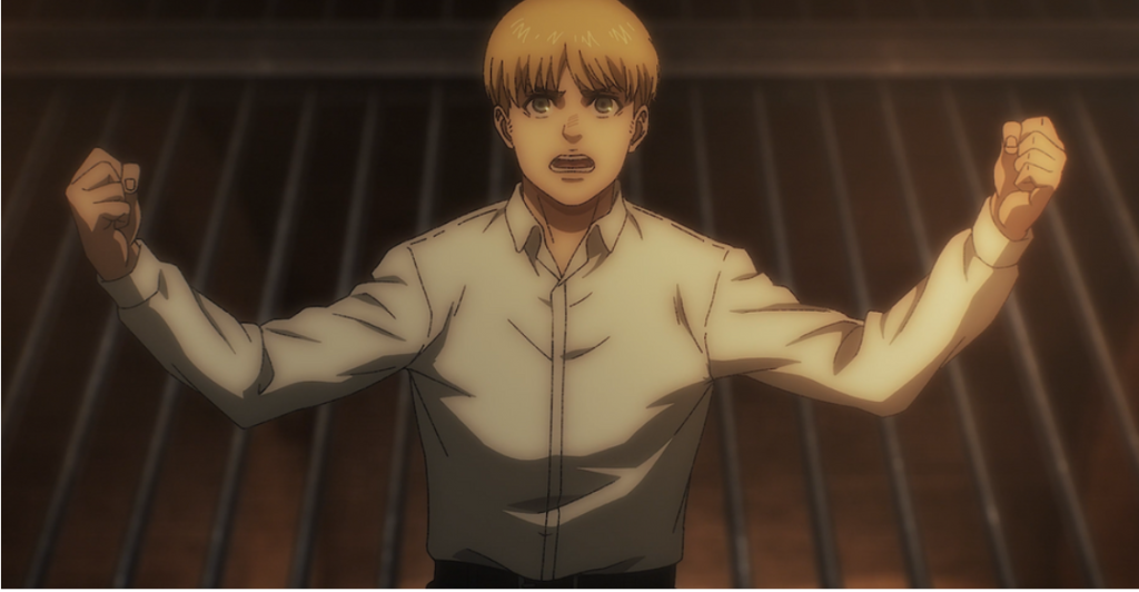 Best characters from Attack on Titan, Armin 