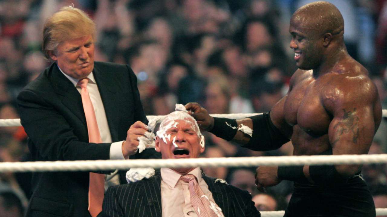 Donald Trump in WWE Wrestlemania
