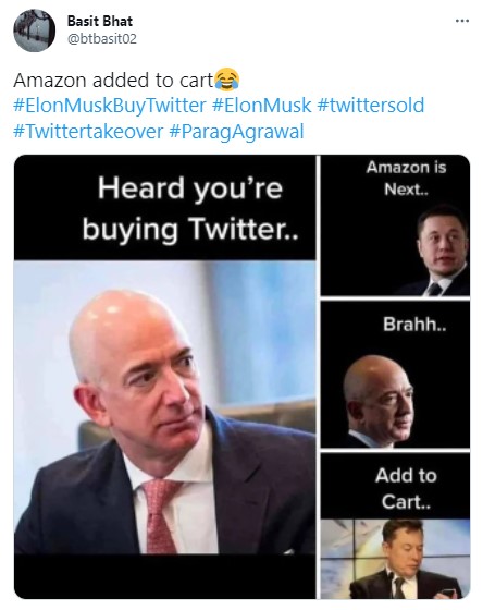 Elon Musk Jeff Bezos Twitter Meme