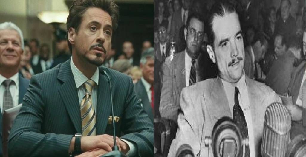 Robert Downey as Iron Man