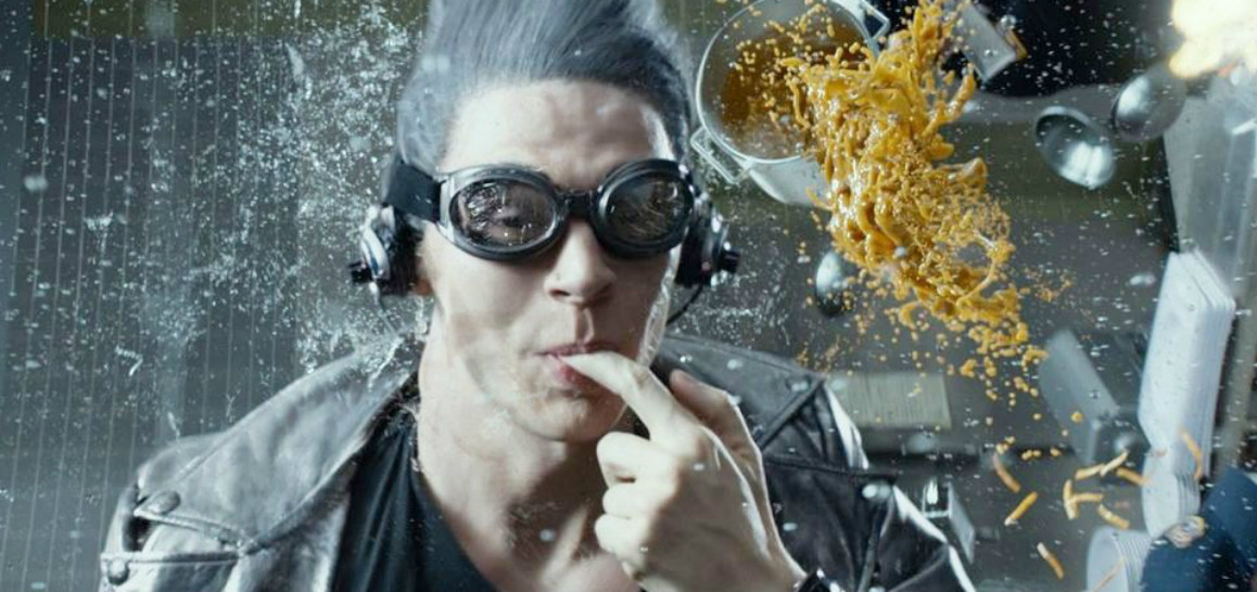 Quicksilver has the ability to swift through places making him one of the fastest superhero