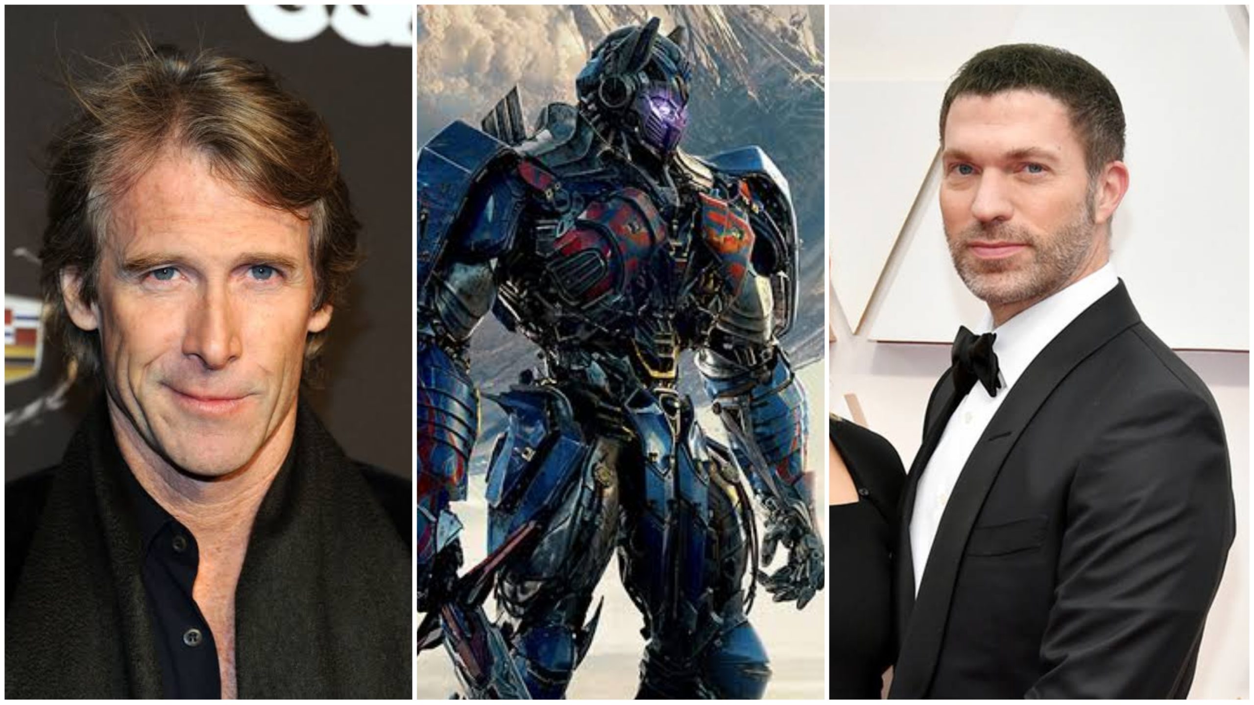 Travis Knight and Micheal Bay