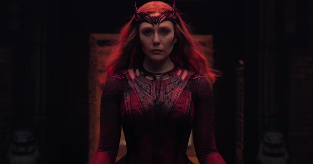 Elizabeth Olsen as Scarlet Witch in Doctor Strange 2