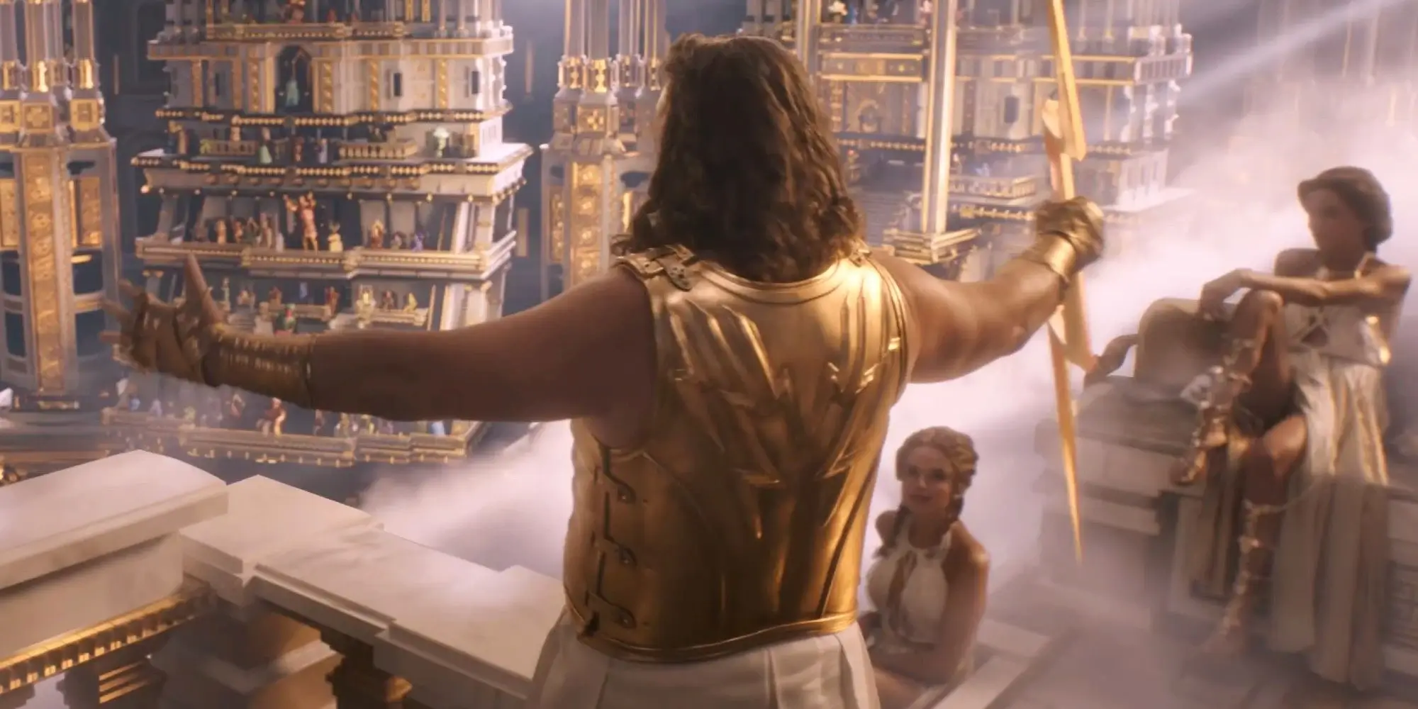 Russell Crowe As Zeus in Love and Thunder