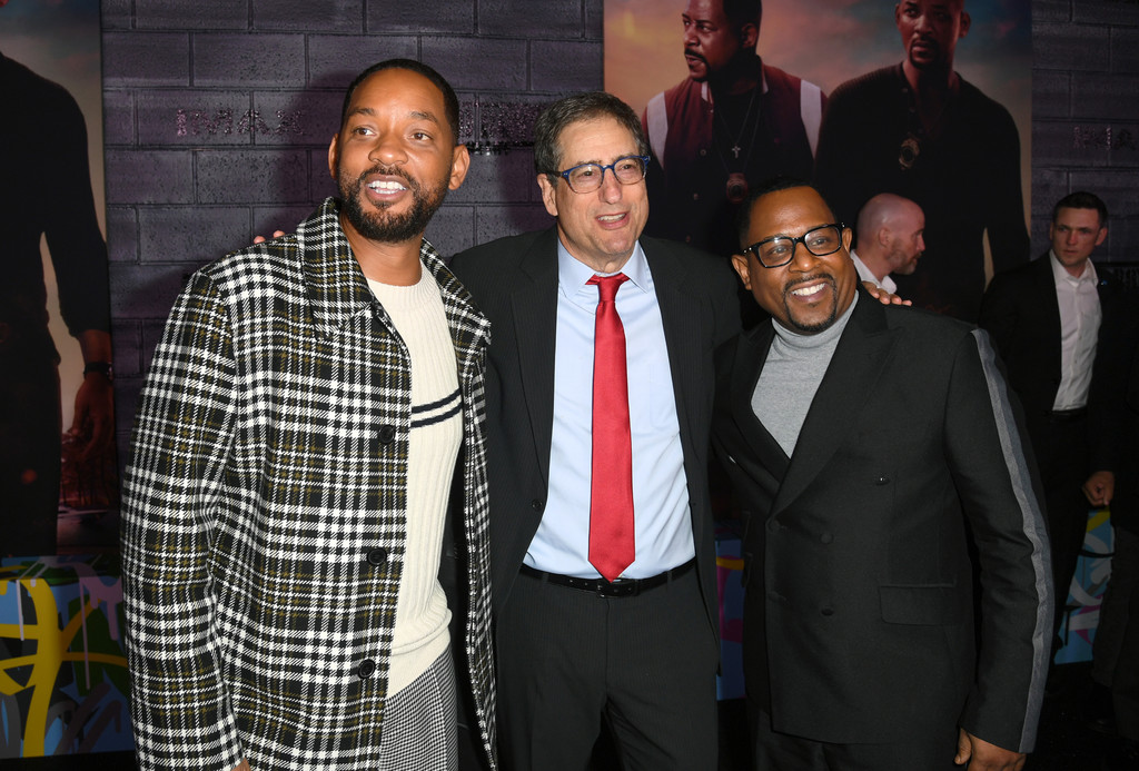 Tom Rothman With Will Smith & Martin Lawrence - Bad Boys 4