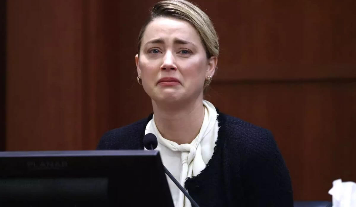 Amber Heard during the defamation trial