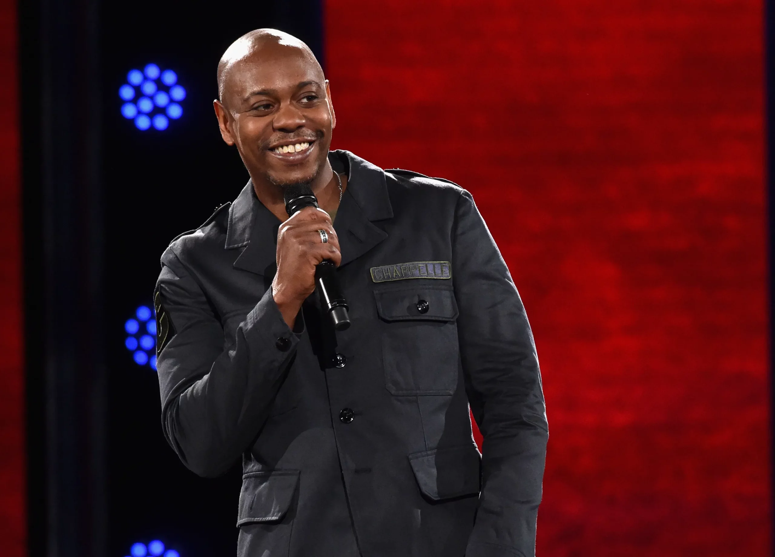 Dave Chapelle during a stand-up