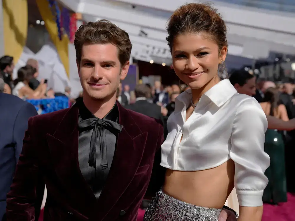 Andrew Garfield and Zendaya at the Oscars