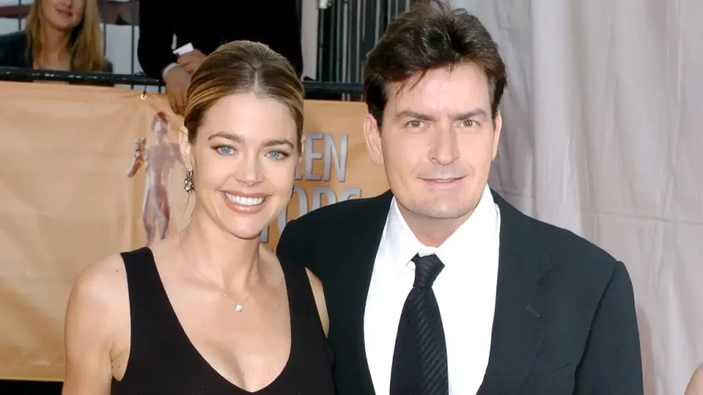 Former Couple Charlie Sheen and Denise Richards