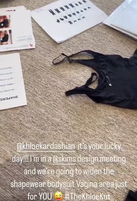 Kim Kardashian's Instagram story