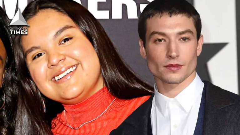 Tokata Iron Eyes and Ezra Miller