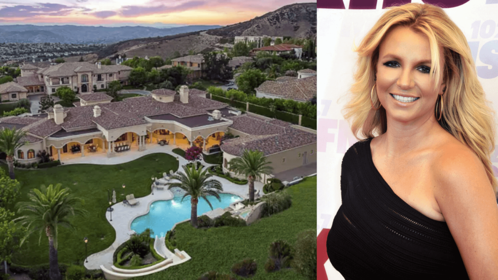 Britney Spears and Sam Ashgari in their new home