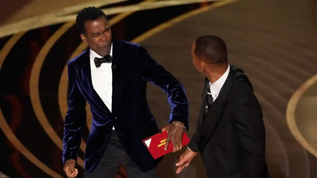 Will Smith slapped Chris Rock during Oscars 2022