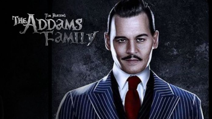 Johnny Depp in The Addams Family