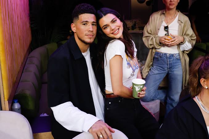 Devin Booker and Kendall Jenner 