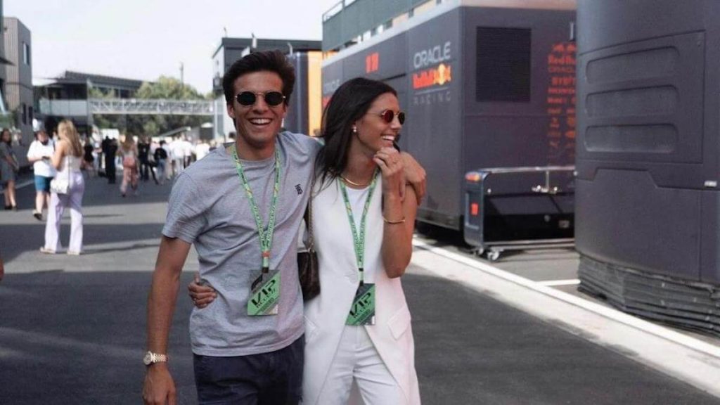 Gemma Iglesias with Riqui Puig at F1 Cataluniya circuit. (Credit: animatedtimes.com)