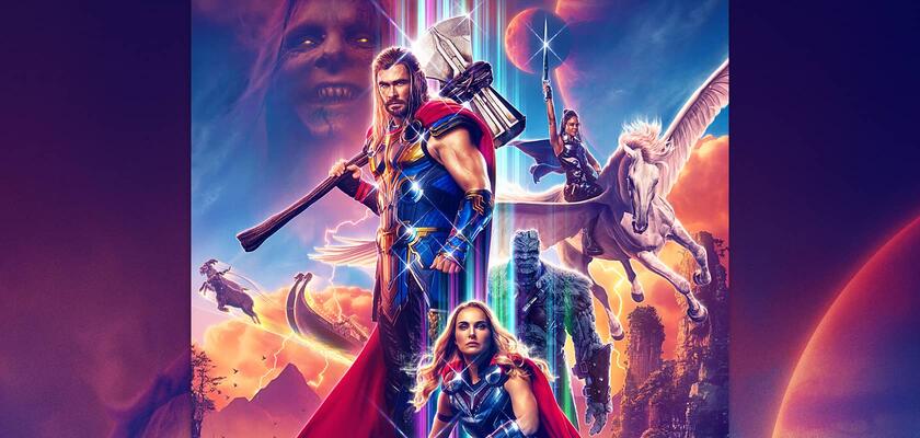 زیرنویس فیلم Thor: Thunder and Steel 2022 - بلو سابتایتل