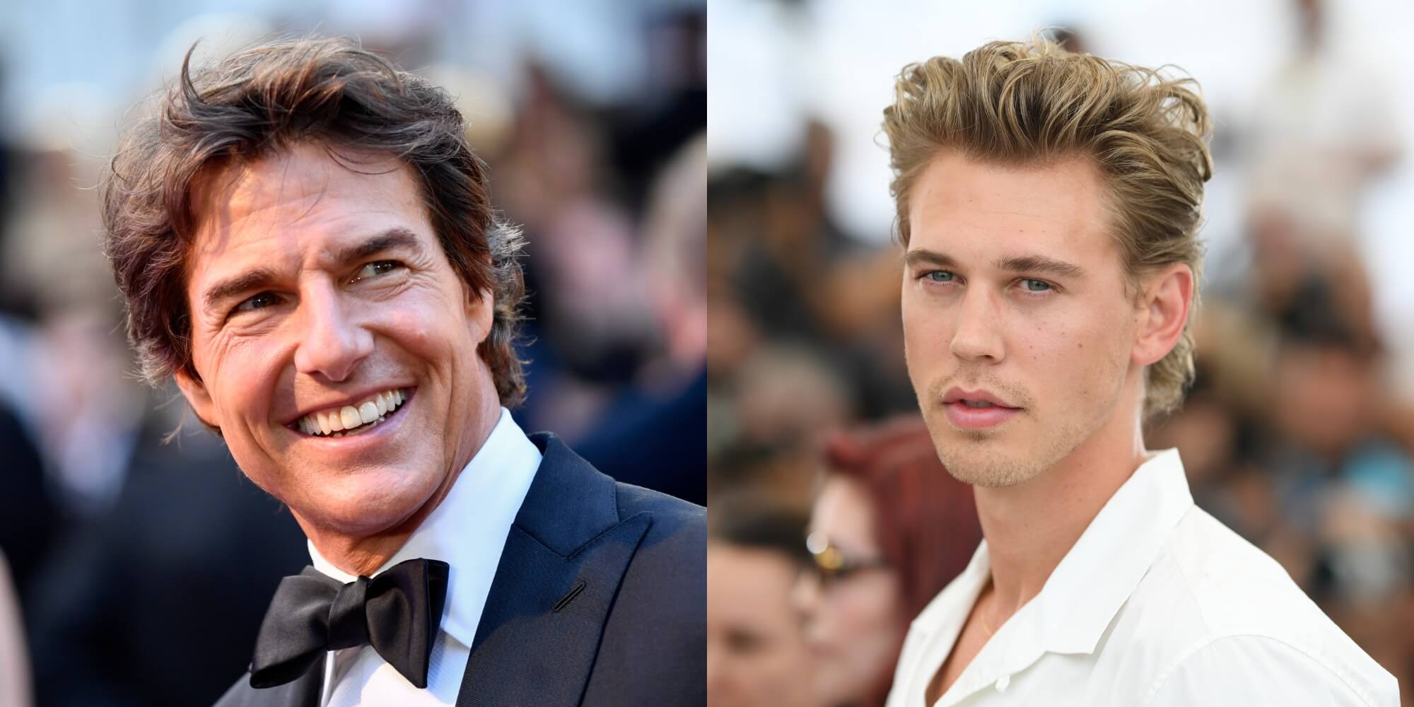 Austin Butler and Tom Cruise