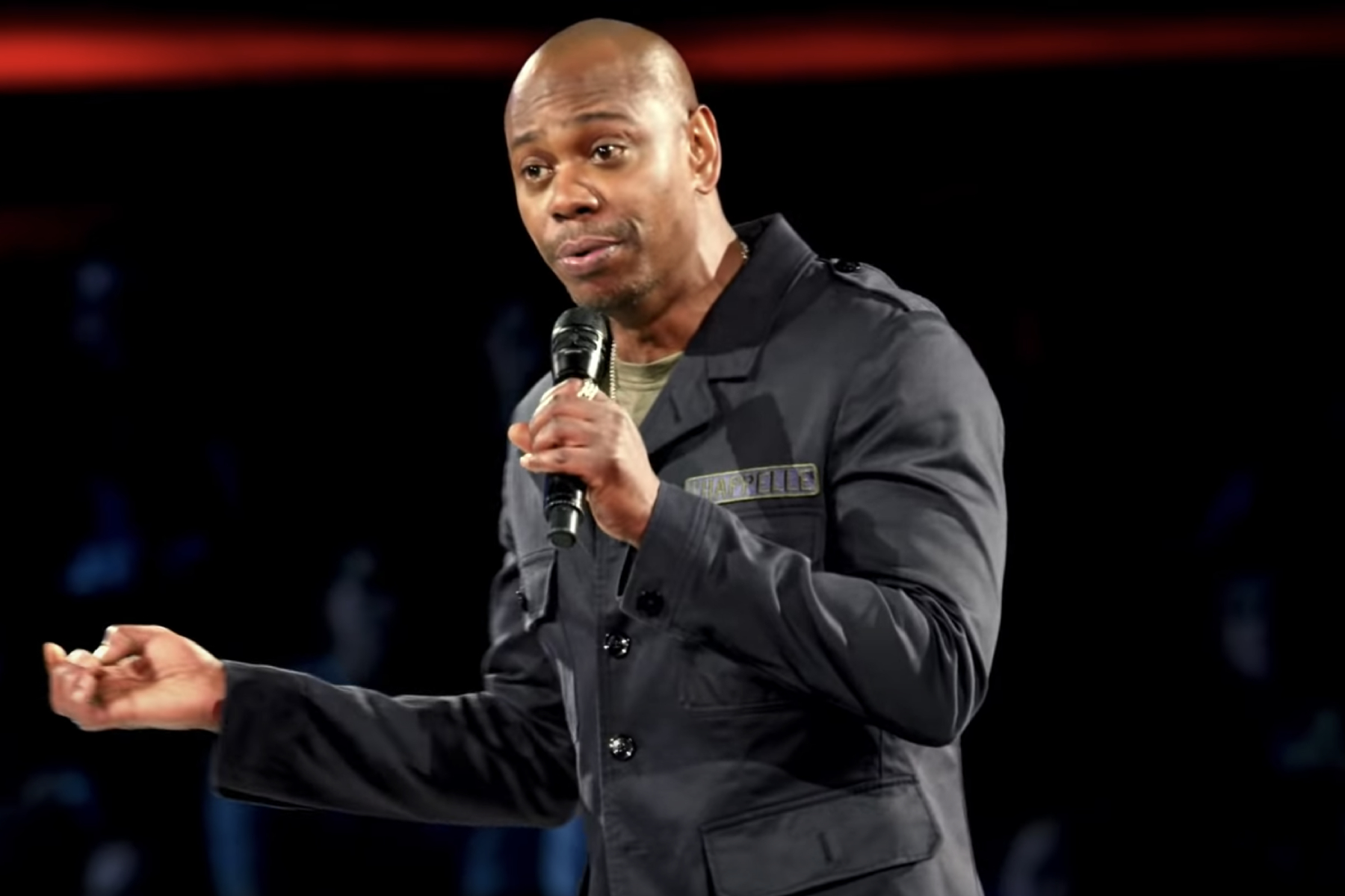 Dave Chapelle performing