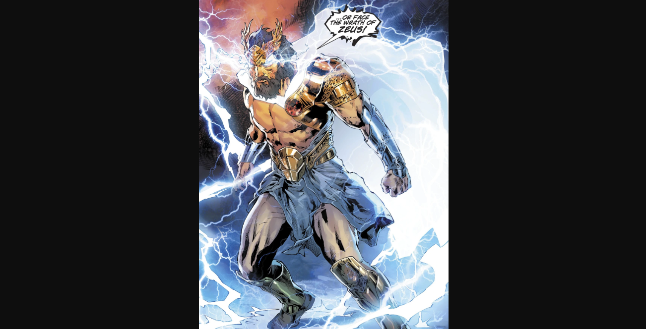 Zeus in DC Comics