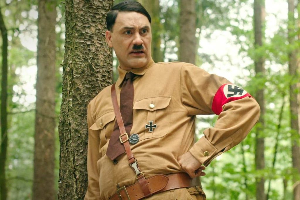 Taika Waititi as Imaginary Hitler in 2019's Jojo Rabbit