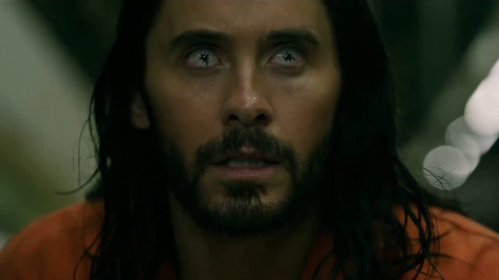 Jared Leto as Morbius in the movie