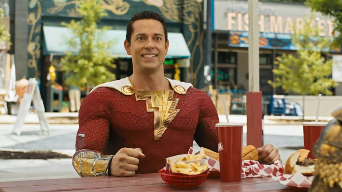 A still from the trailer of Shazam! Fury of the Gods 