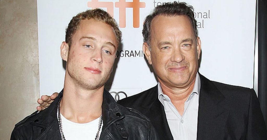 Tom Hanks and his son Chet Hanks