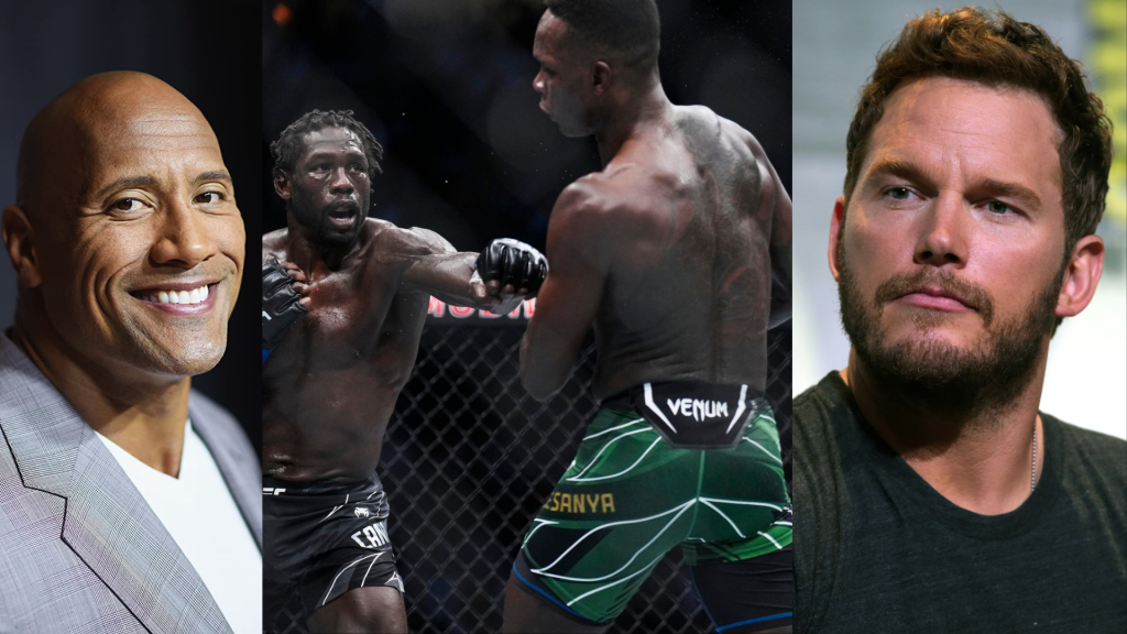 Chris Pratt commented on Israel Adesanya's performance against Jared Cannonier at UFC 276