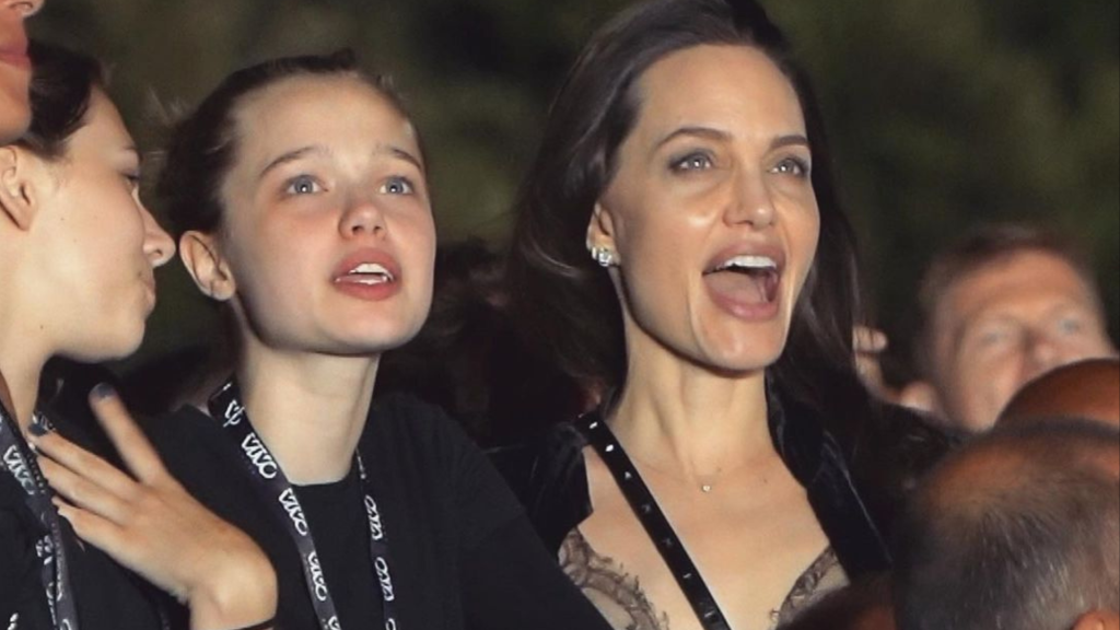 Angelina Jolie and Her Daughter Shiloh Jolie-Pitt