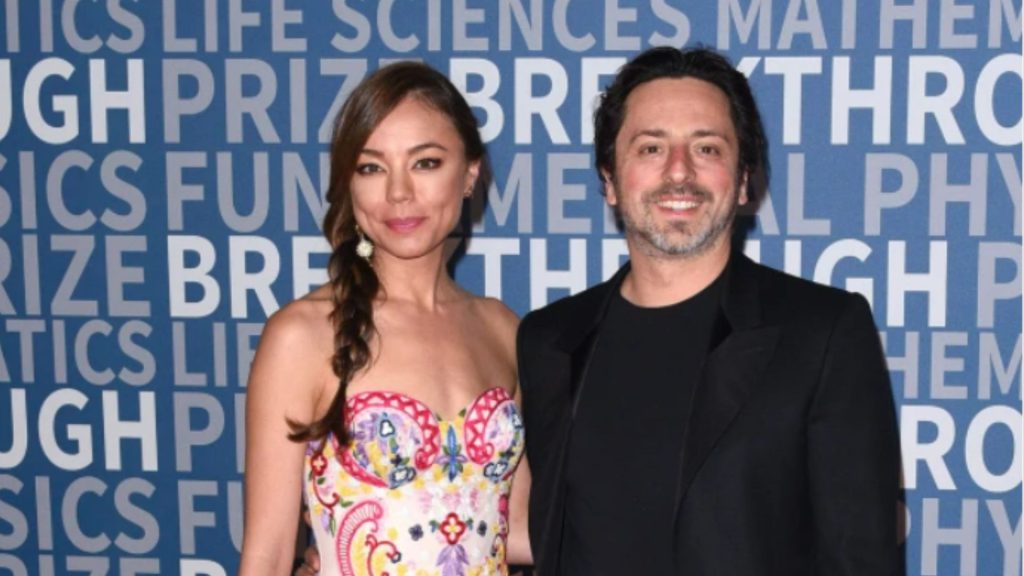 Google Co-Founder Sergey Brin and his wife Nicole Shanahan 
