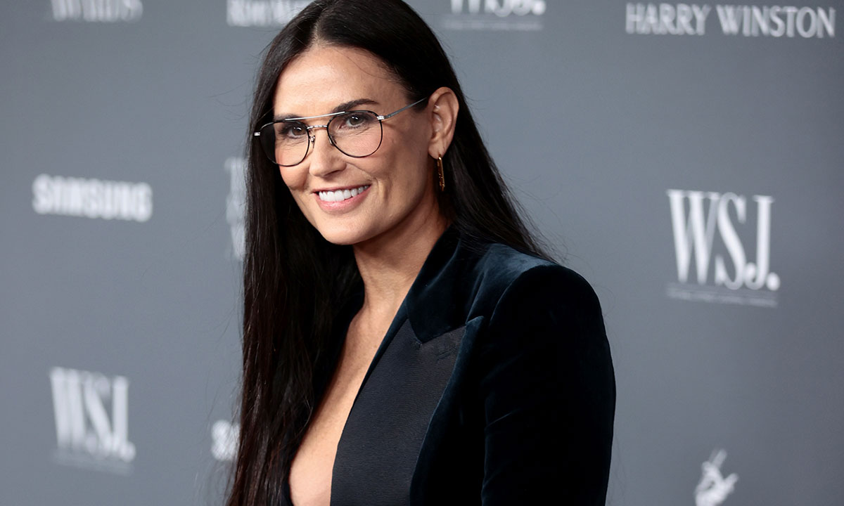 Wearing a bikini with confidence and charisma is something Demi Moore has b...