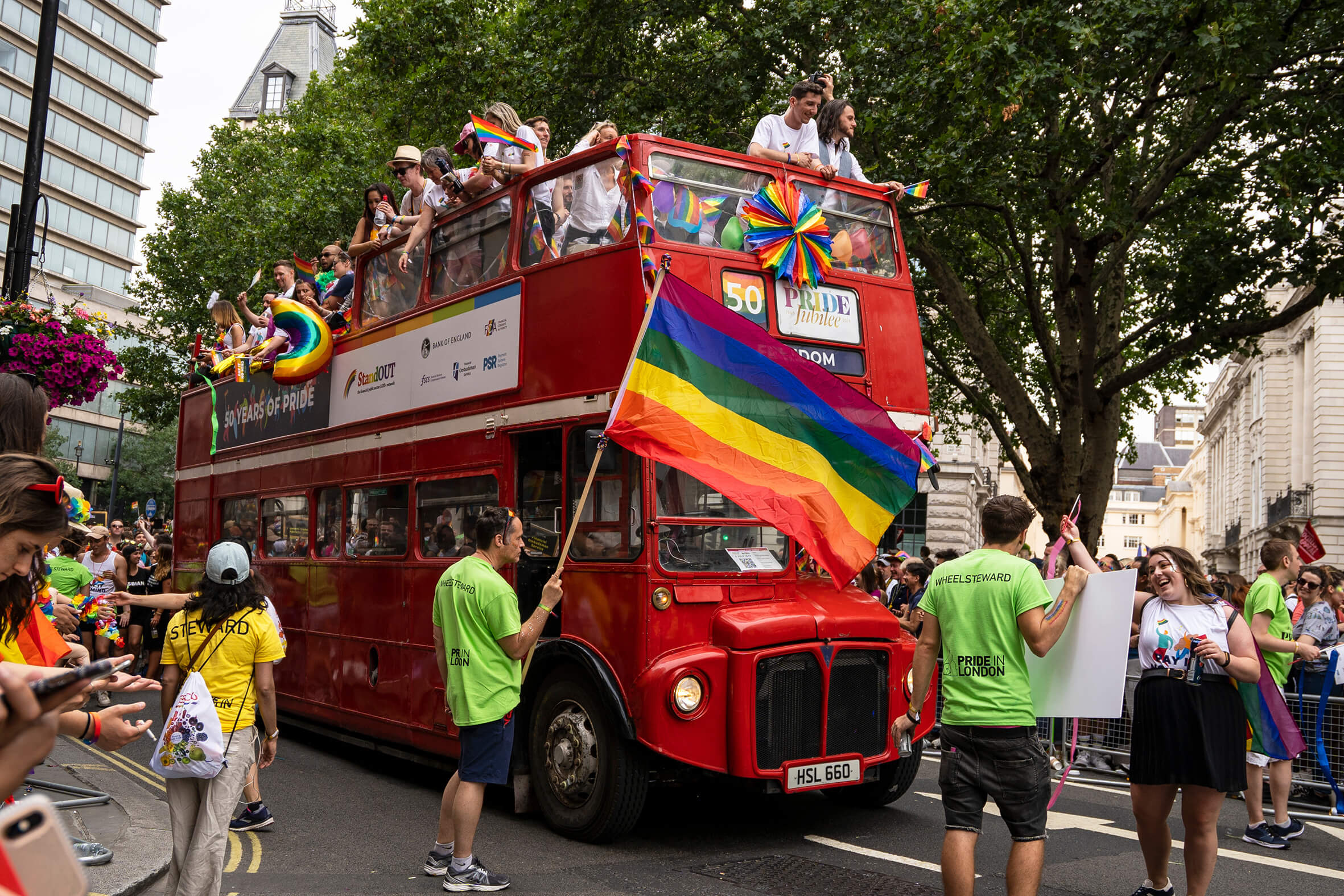 Pride event in London