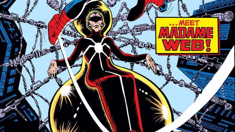 Madame Web in the comics