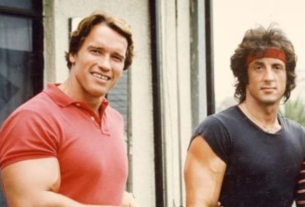 Stallone and Arnold