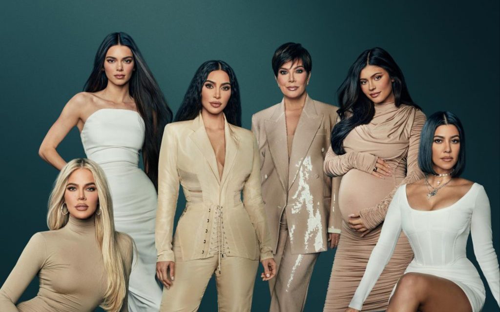 Kim Kardashian along with her sisters and mother