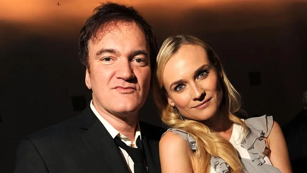 Diane Kruger and Quentin Tarantino